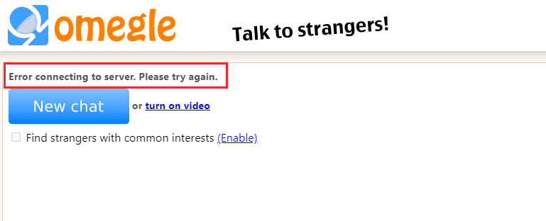 VPN for Omegle