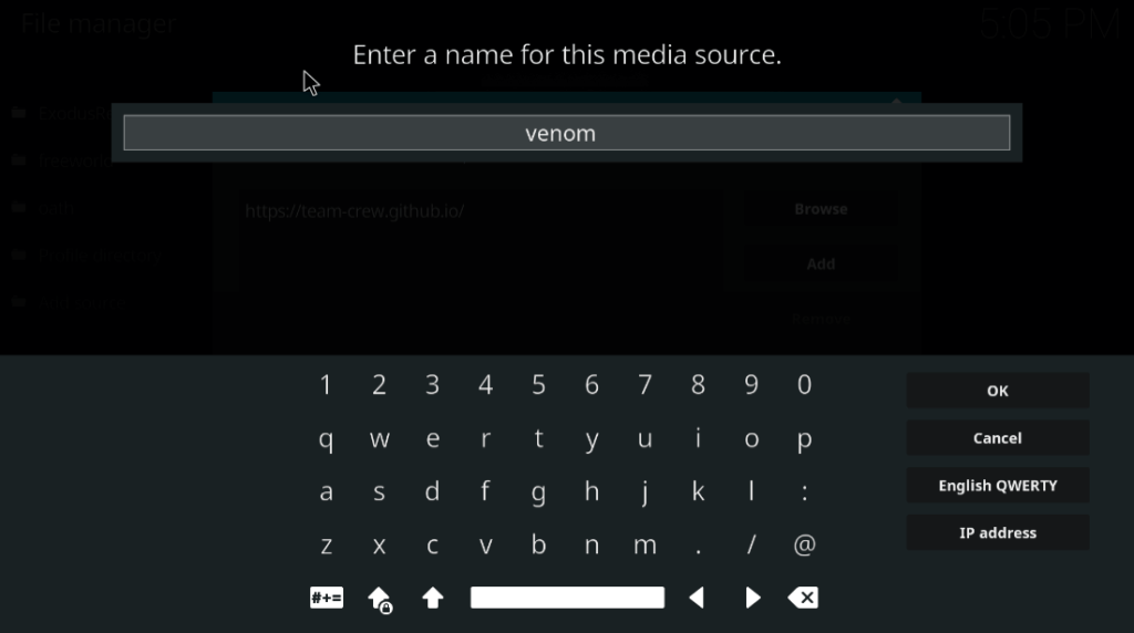 use vshare eu with Kodi