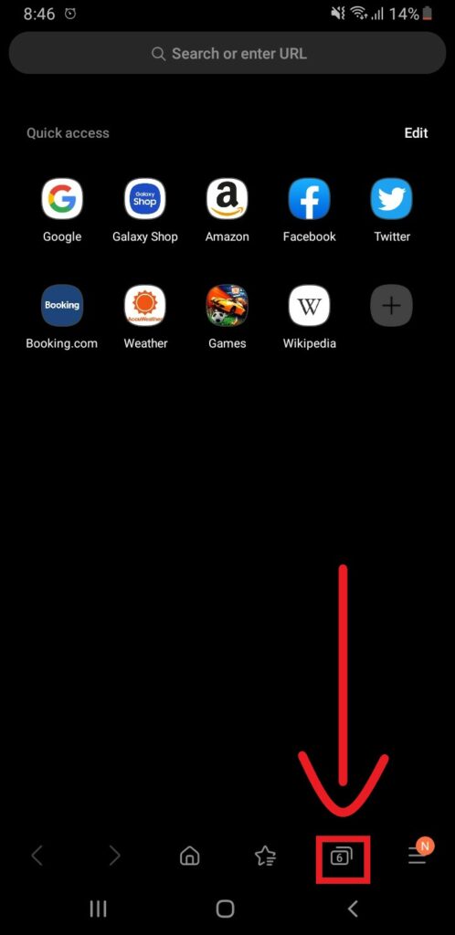 incognito mode on Android