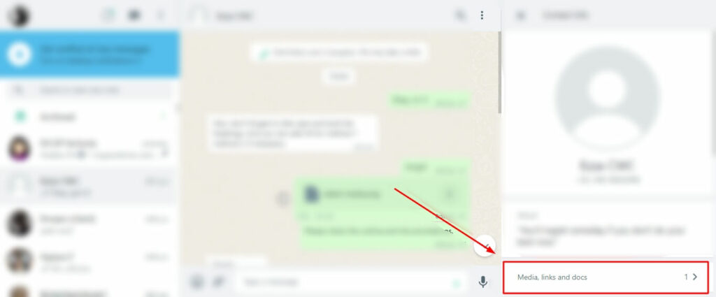How to delete whatsapp images on a laptop 