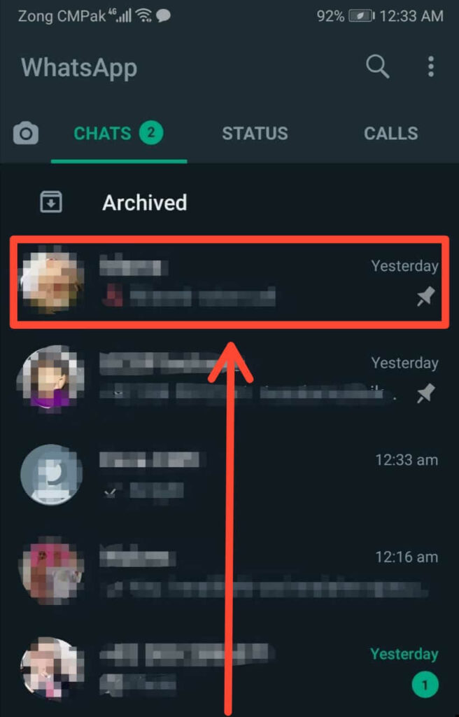 How to delete whatsapp images on mobile