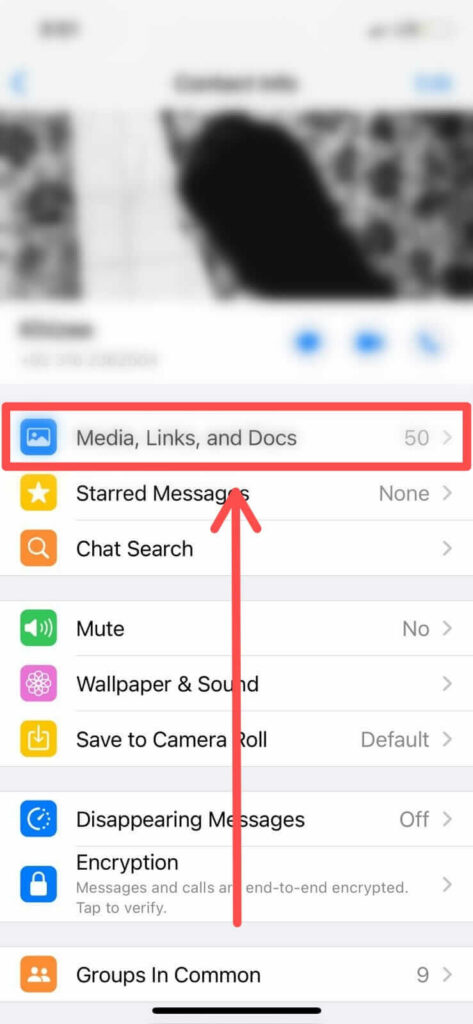 How to delete whatsapp images on mobile