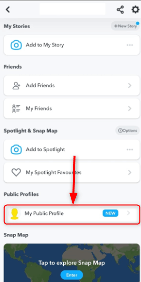 How to make a public profile on Snapchat.