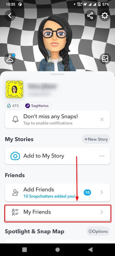 stop Snapchat spam