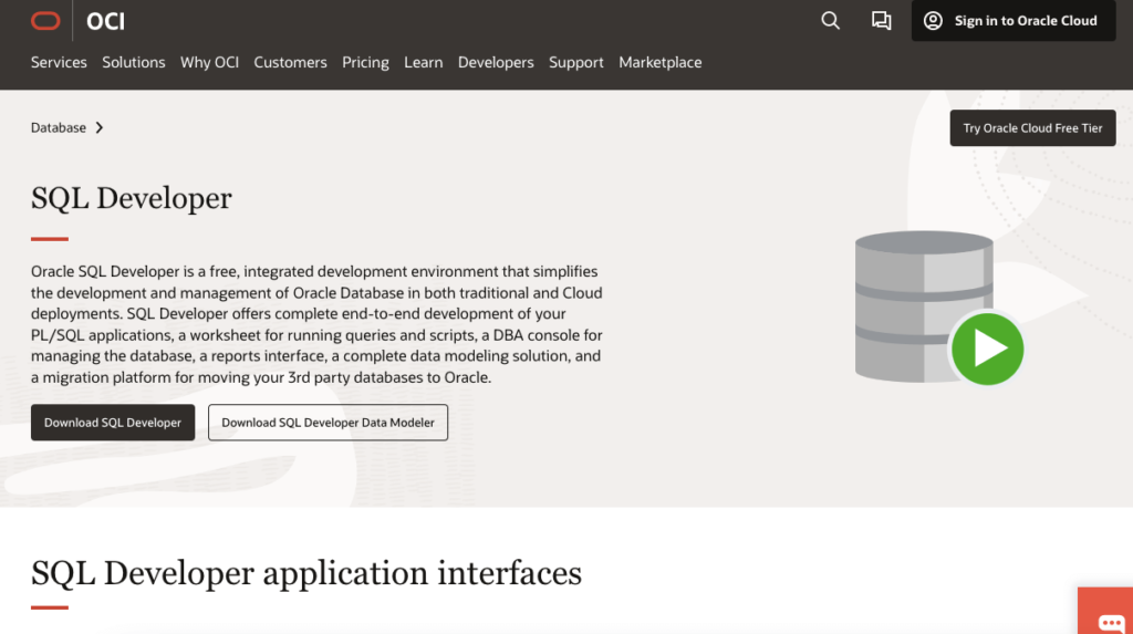 Oracle SQL Table Creator