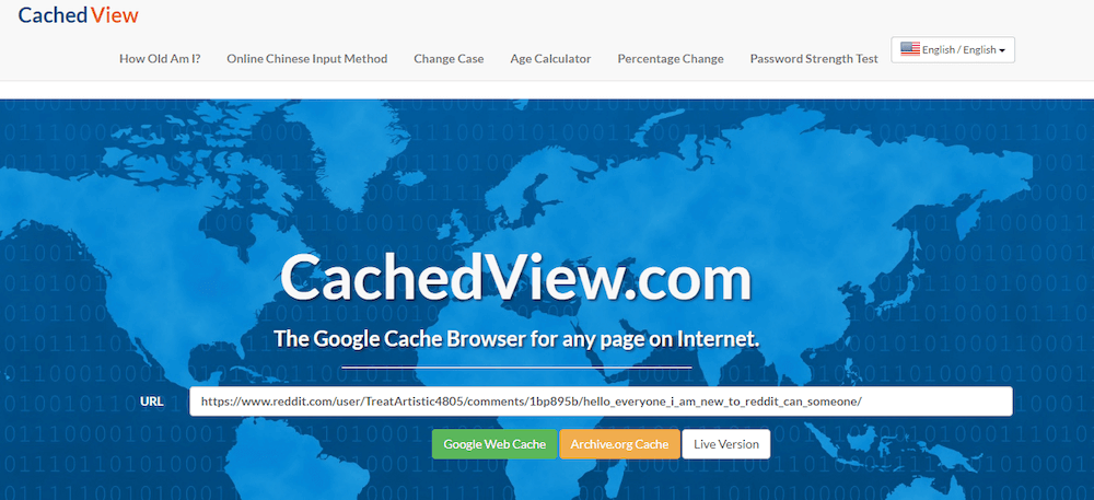 CachedView